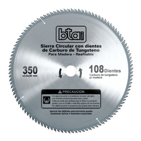 Disco Sierra Circ. 350x3,5x30x108 dt. Widia .BARBUY TEAM