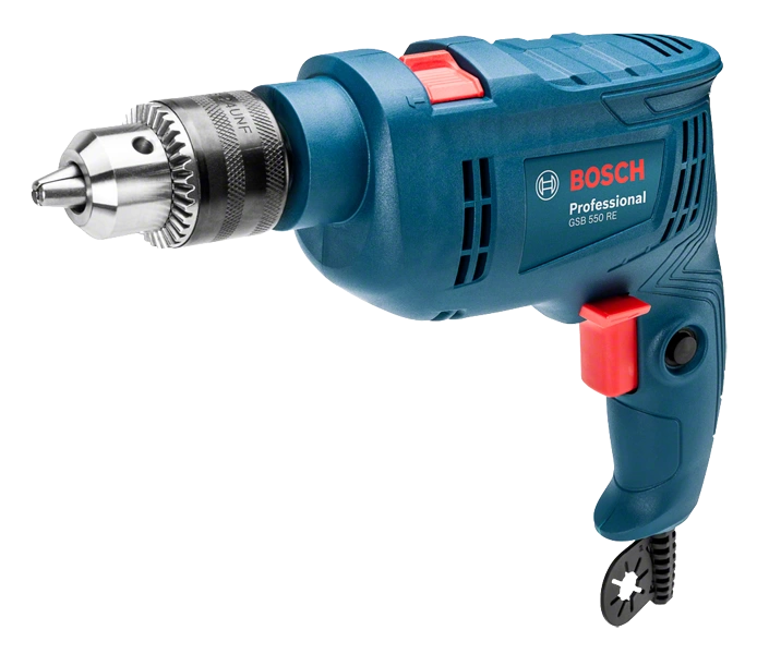 Taladro de impacto GSB 550 RE CAP 550W Mandri de 13mm(re06011B60H0).Bosch