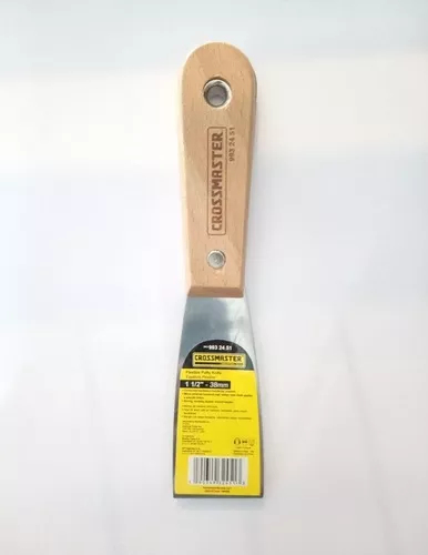 ESPATULA 1-1/2" MANGO MADERA CROSS