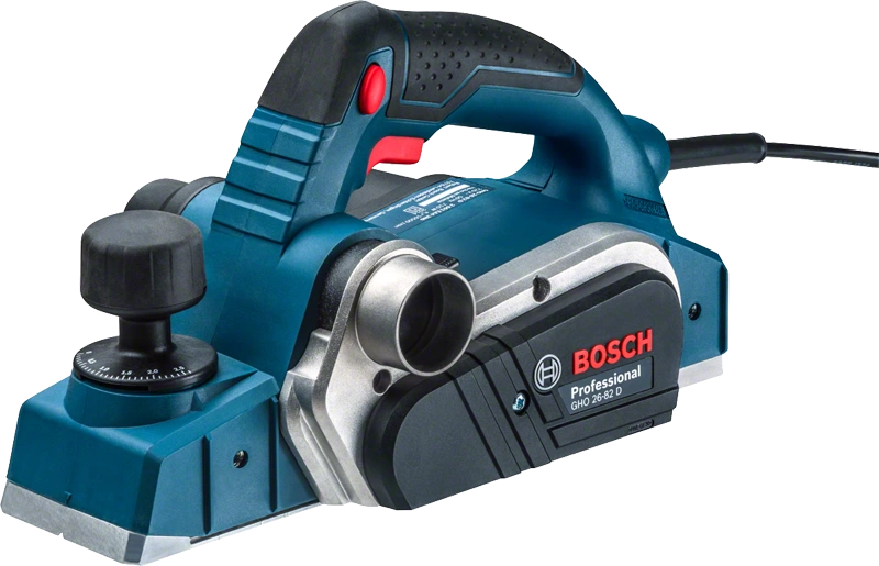 Cepillo GHO 26-82 D 710W - 16.500 rpm - Profundidad de Corte: 0-2,6 mm / 82 mm - Rebaje 0-9 mm.Bosch