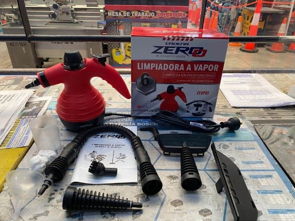 LIMPIADORA A VAPOR 3 BAR 1050W