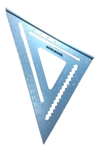 ESCUADRA ALUMINIO 12". RUHLMANN
