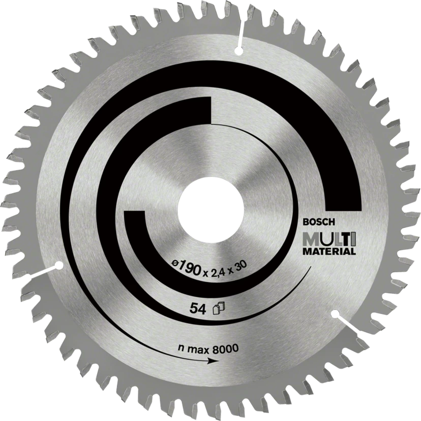 Discos de Sierra Circular - 254mm 10'' - 100 Dientes HLTCG - Multimaterial.Bosch