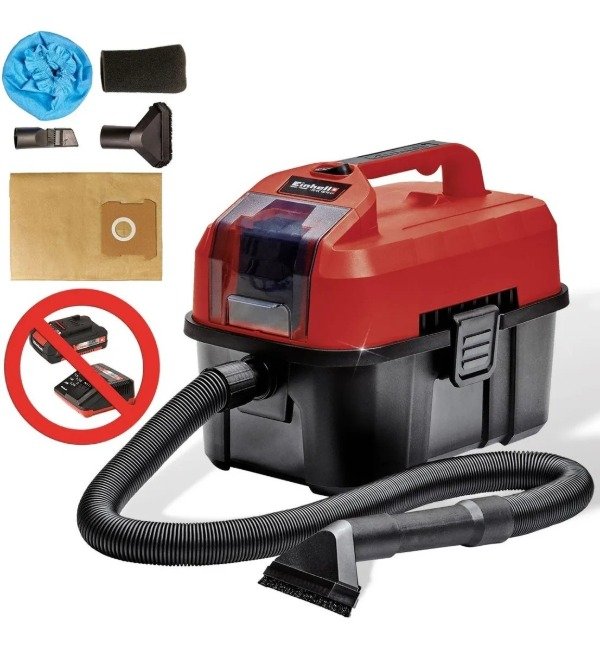 ASPIRADORA INALAMBRICA TE-VC 18/10 LI-SOLO EINHELL