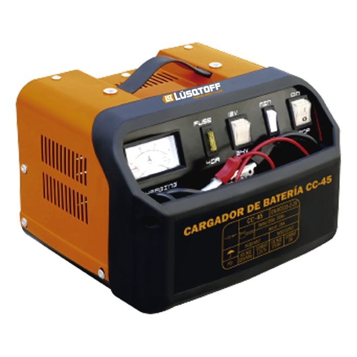 CARGADOR DE BATERIA 30A 12 Y 24 VOLT.