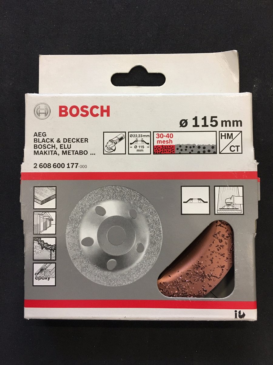 Vaso de Amolar Bosch 4,5"/115mm Fino Plano