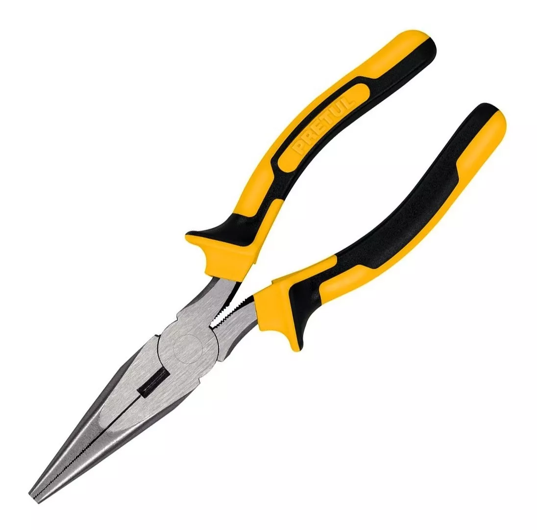 PINZA DE PUNTA MEDIA CAÑA - LARGO 20 CM (8")TRUPER.LUSQTOFF
